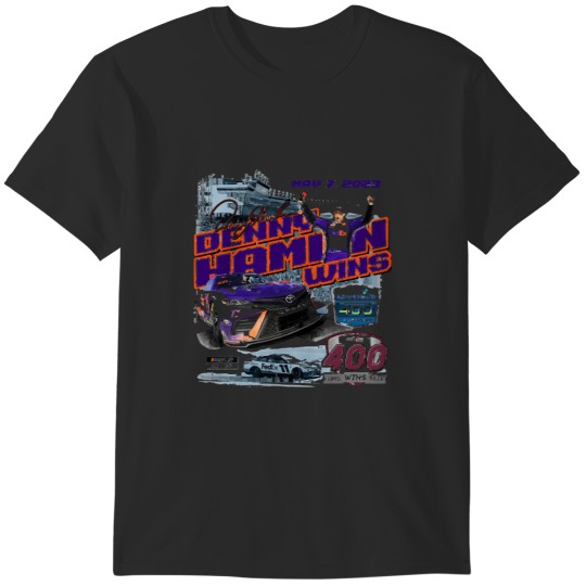 Discover Denny Hamlin AdventHealth 400 Race Winner T-Shirts