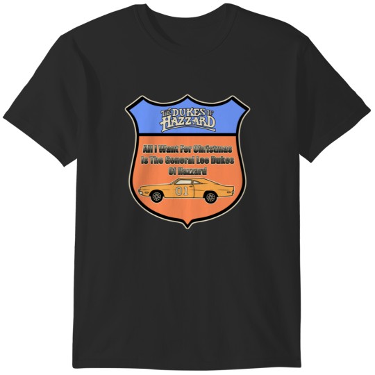 Discover All I Want For Christmas Is The General Lee Dukes Of Hazzard T-Shirts