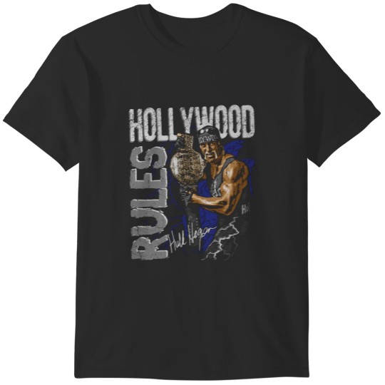Discover Hulk Hogan Hollywood Rules T-Shirts
