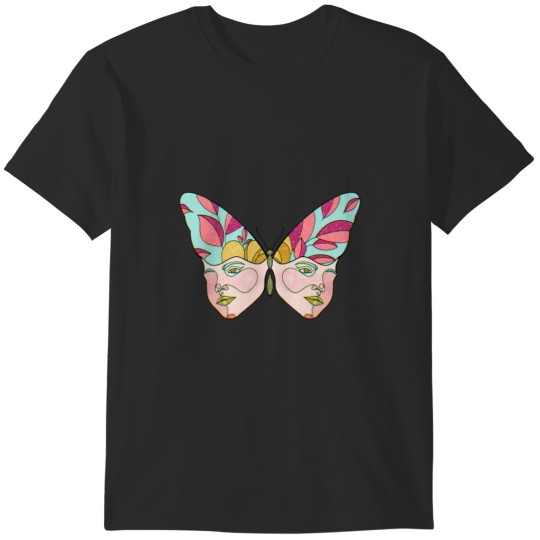 Discover Butterfly Face T-Shirt