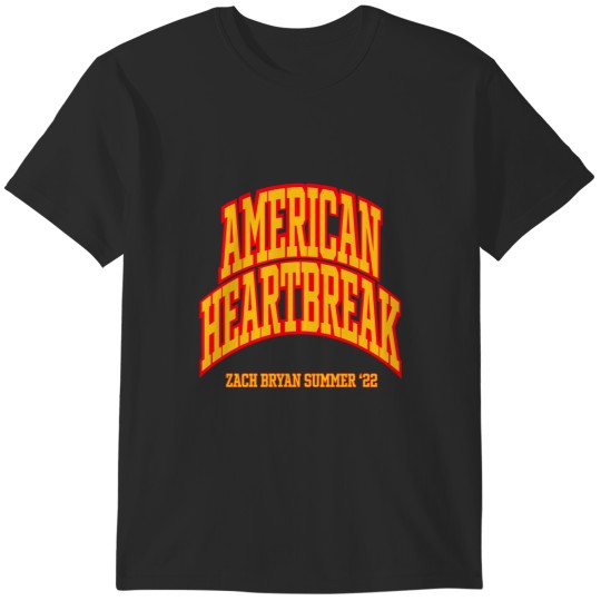 Discover Zach Bryans American Heartbreak Summer 2022 Tour T-Shirts