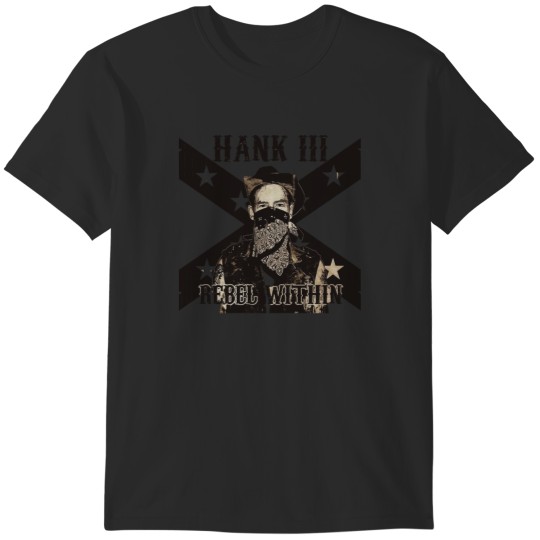 Discover Hank williams 3 Rebel Within 1970 T-Shirts