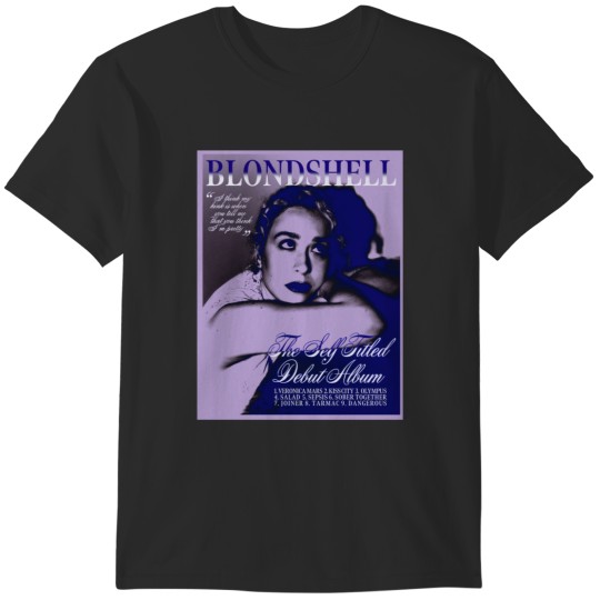 Discover Blondshell Album Design Sticker Built Wild Mountain T-Shirts