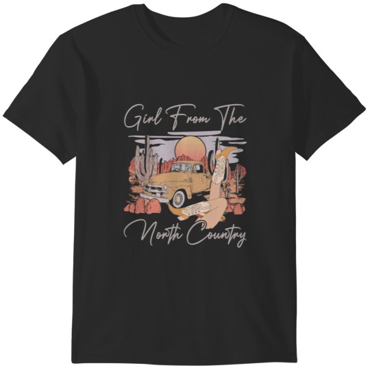 Discover Girl From The North Country Truck Leopards Mountains T-Shirts