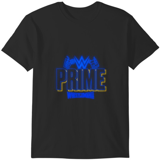 Discover Prime Hydration Logan Paul Wrestlemania Neon Light Sign Party T-Shirts