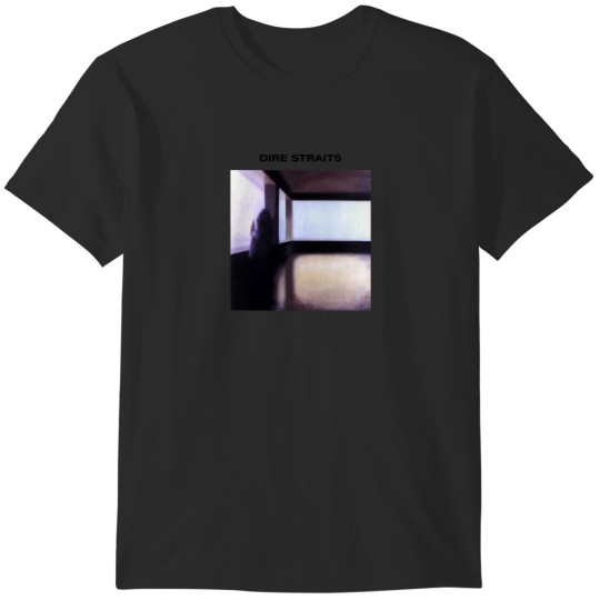 Discover Dire Straits 1978 Debut Clock White  Sticker T-Shirts