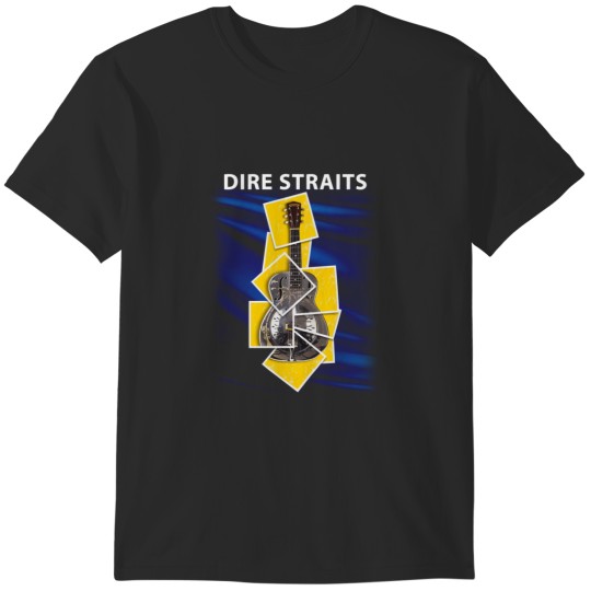 Discover Dire Straits Sultans Of Swing The Very Best Of Dire Straits Album White  Sticker T-Shirts