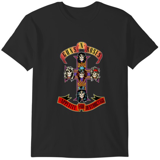 Discover s n' roses  cross T-Shirts