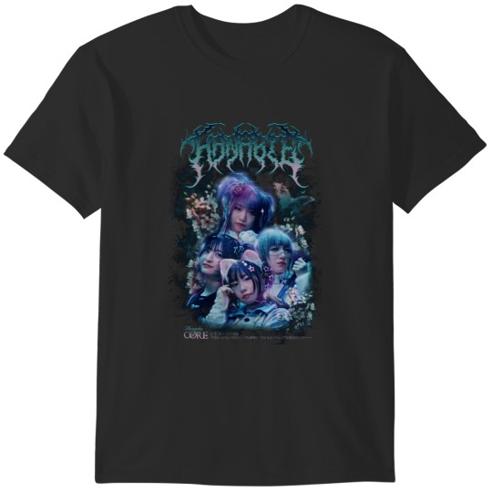 Discover Hanabie - Japanese Metalcore Band Print Sticker1 robo4x4 1978 T-Shirts