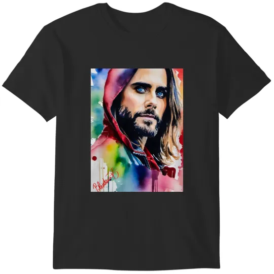 Discover Jared Leto watercolor T-Shirts