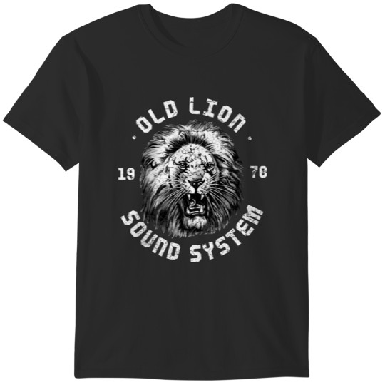 Discover Old Lion Sound System WB Tri-blend T-Shirts