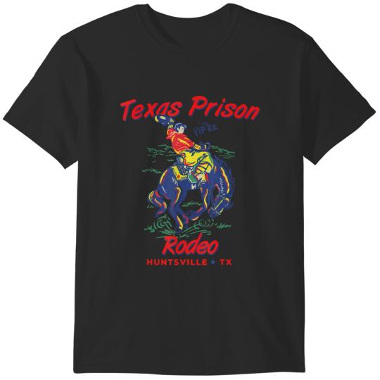 Discover texas prison rodeo , western cowboy T-Shirts