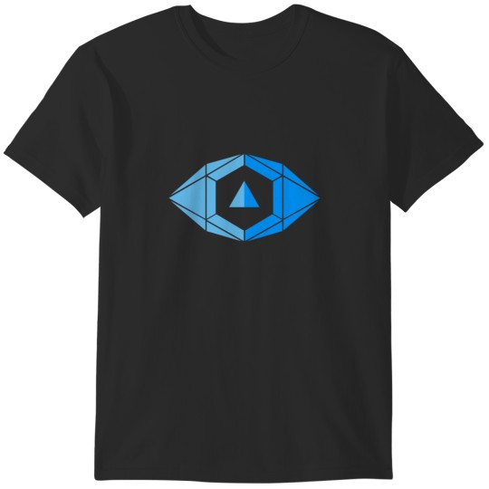 Discover Focus Logo  Horizon Zero Dawn Symbol  Blue Logo  .png T-Shirts