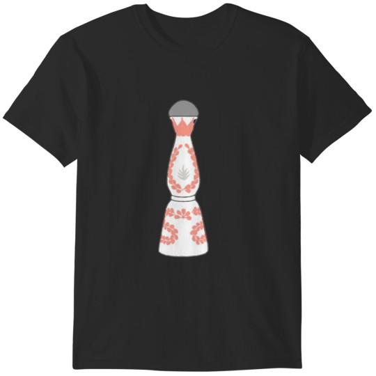 Discover Pink Clase Azul Tequila Bottle T-Shirts