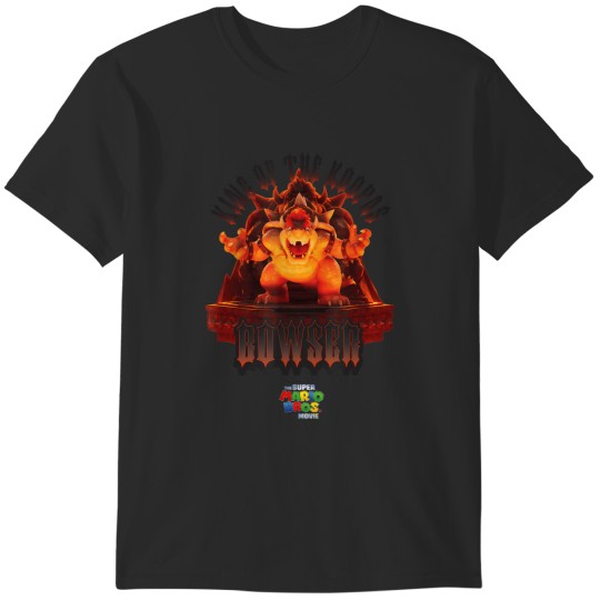 Discover the bros movie king of the koopas bowser statue T-Shirts