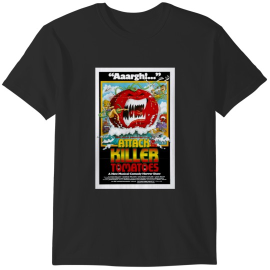Discover Attack of the Killer Tomatoes 1978 Movie Poster T-Shirts