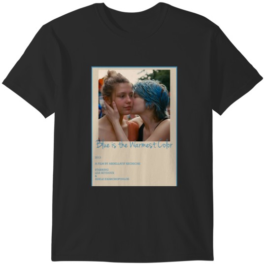 Discover Blue is the Warmest Color Movie Poster T-Shirts