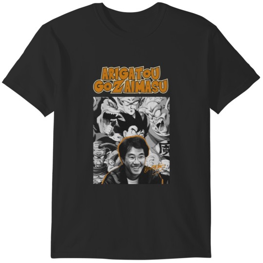 Discover Akira Toriyama Arigatou Gozaimasu T-Shirts