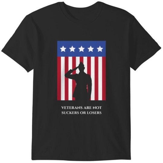 Discover Veterans are not Suckers or Losers Classic T-Shirts