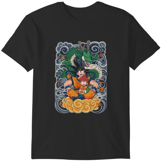 Discover Goku and Gohan T-Shirts