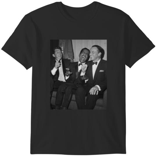 Discover The Rat Pack Frank Sinatra Sammy Davis Jr Dean Martin Las Vegas The Mob Rat Pack Classi T-Shirts