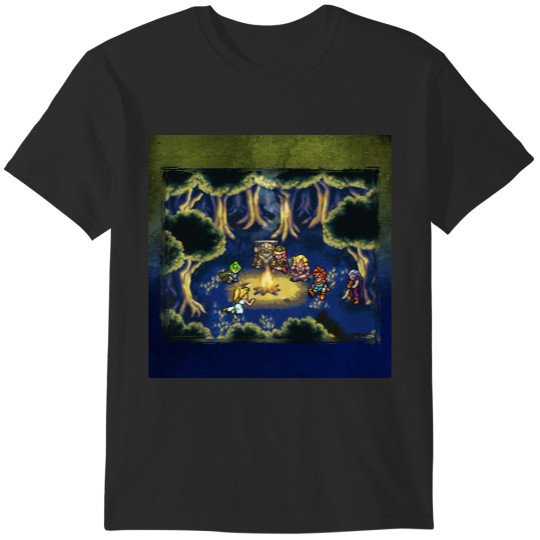 Discover Chrono Trigger Camping Scene T-Shirts