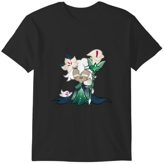 Discover White Lily Cookie!-Cookie Run-Kingdom T-Shirts
