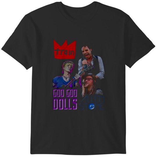 Discover Train with Goo Goo Dolls, Allen Stone Summer TOUR 2019 T-Shirts
