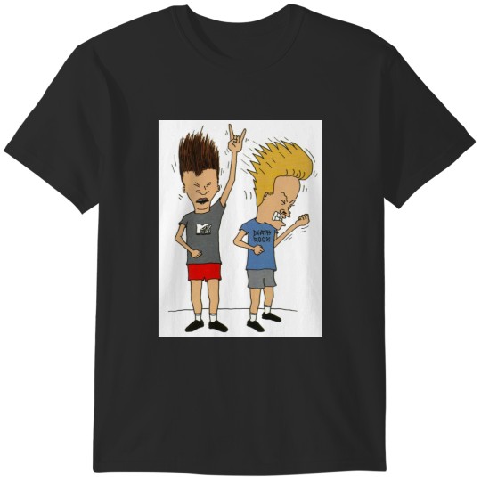Discover Beavis Butthead Rock T-Shirts