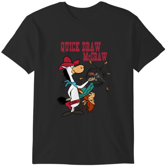 Discover Quick Draw mcgraw T-Shirts