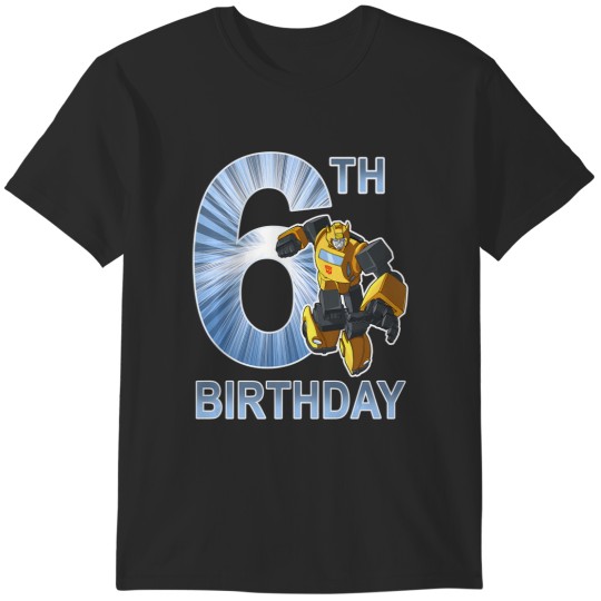 Discover transformers bumblebee 6th birthday T-Shirts