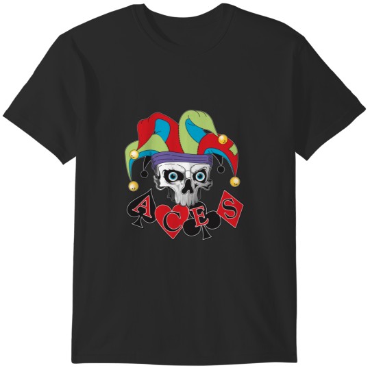 Discover Aces T-shirts - Black - XS - adult - unisex, GiftAces T-shirts - Black - XS - adult - unisex
