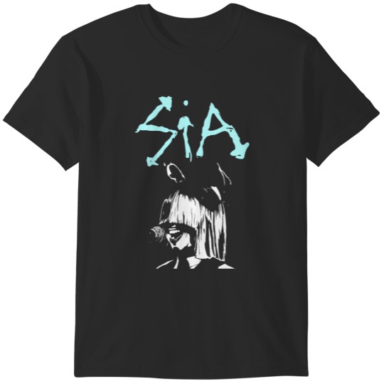 Discover SIA SINGER SILHOUETTE T-Shirts
