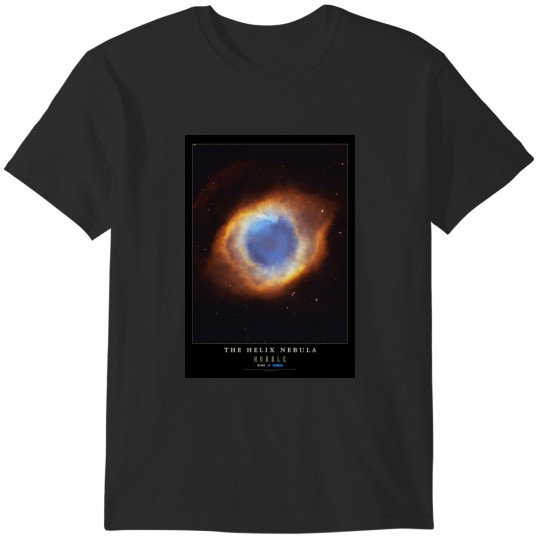 Discover NASA Hubble Space Telescope - The Helix Nebula T-Shirts