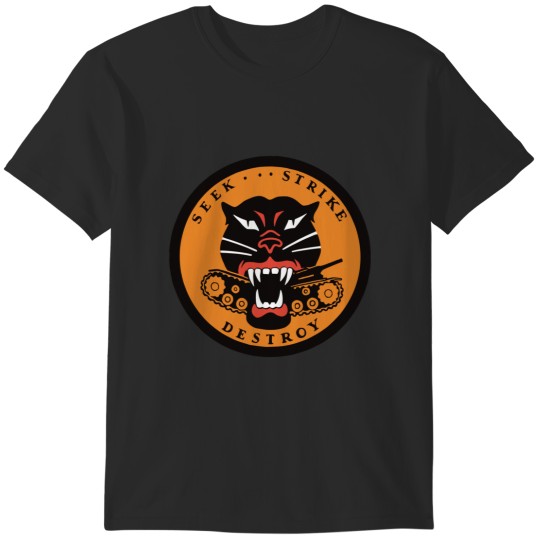 Discover Tank Destroyer PantherHellcat Patch T-Shirts