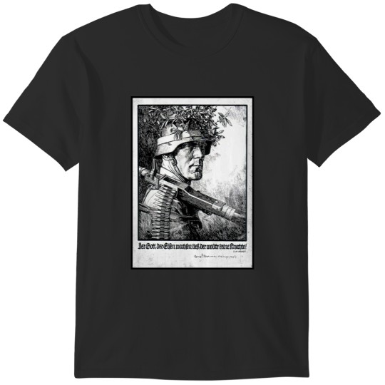 Discover Wehrmacht soldierGeorg Sluyterman von Langeweyde T-Shirts