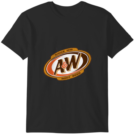 Discover A and W Root Beer Logo Since 1919 T-Shirts