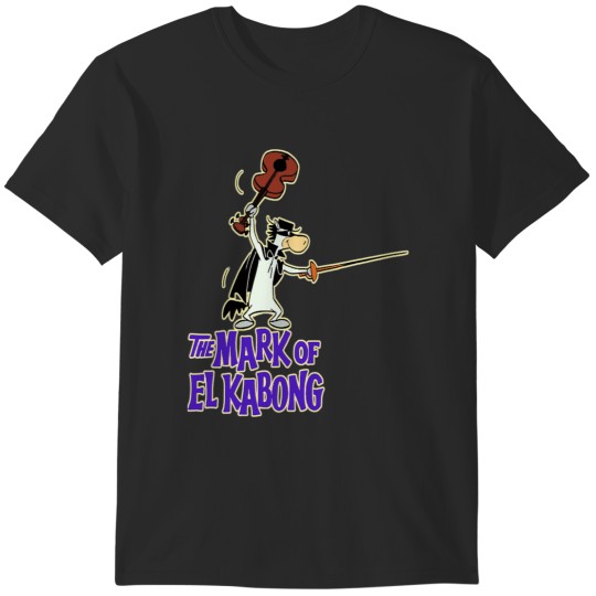 Discover Quick Draw Mcgraw The Mark of El Kabong Sticker T-Shirts