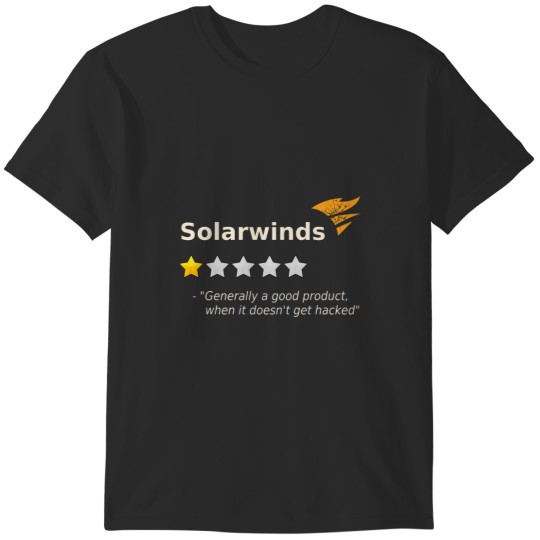 Discover Solarwinds 1 Star Review T-Shirts