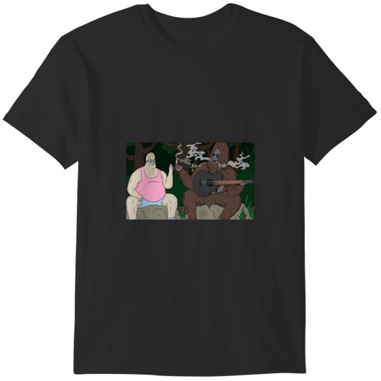 Discover Sassy the Sasquatch Big Lez Wake Up T-Shirts