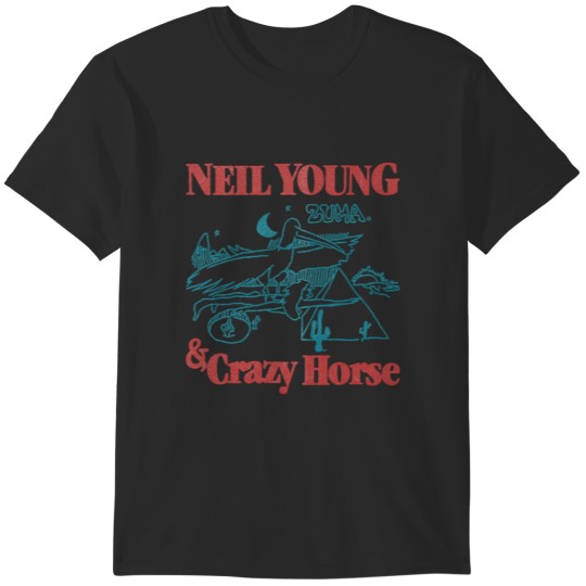 Discover clic 70s  neil young &amp. horse fanmade T-Shirts