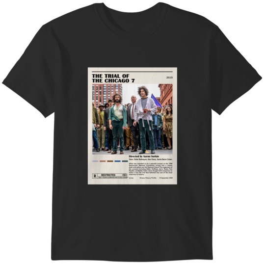 Discover The Trial of the Chicago 7 T-Shirts