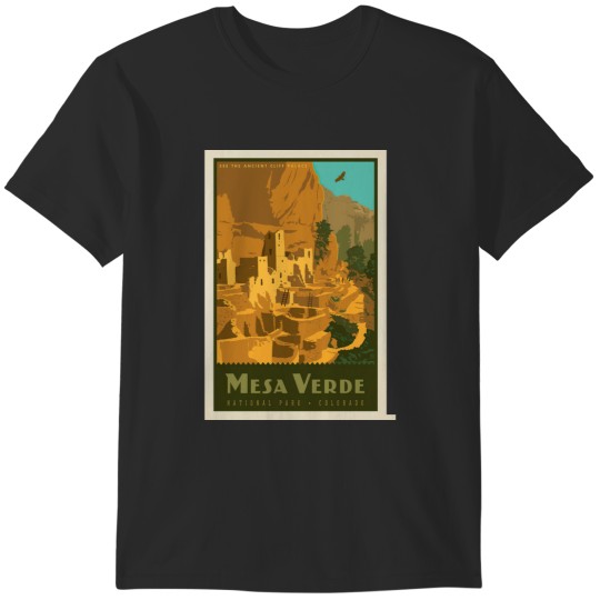 Discover Mesa Verde National Park Poster T-Shirts