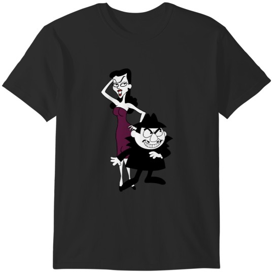 Discover Boris Badenov and Natasha Fatale - Rocky & B T-Shirts