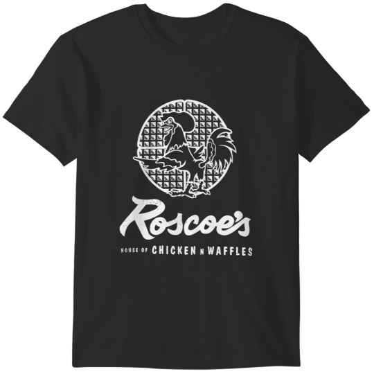Discover Black And White Design Roscoe's House of Chicken _N Waffles T-Shirts