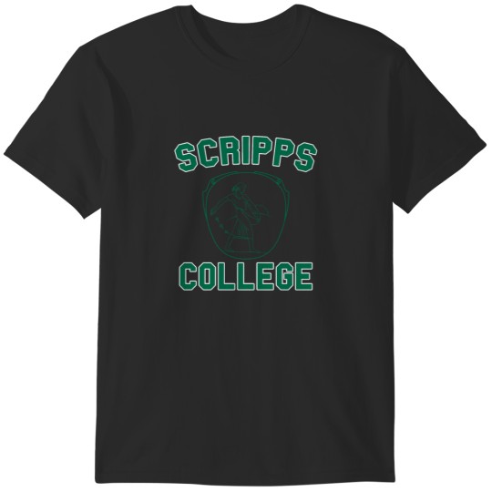 Discover scripps college vintage green logo T-Shirts