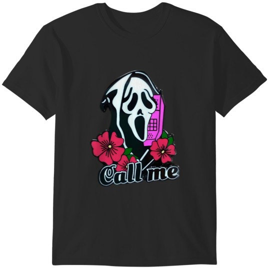 Discover Ghostface Phone Call T-Shirts