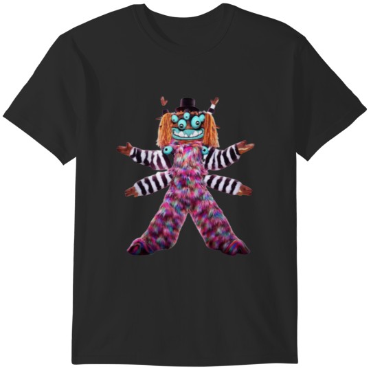 Discover Masked Singer US Season 4 Costume-Squiggly Monster T-Shirts
