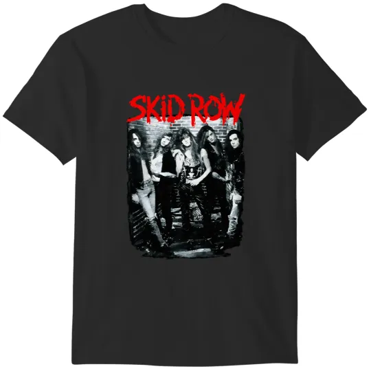 Discover Camisetas com pôster vintage SKIDD ROW anos 90
