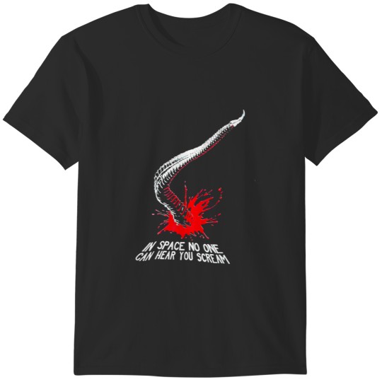 Discover Vintage 80s 1988 alien in space no one can hear you scream science fiction horror film movie raps hy T-Shirts